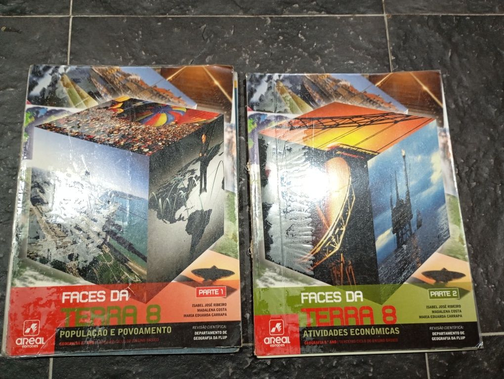 Livros escolares de geografia