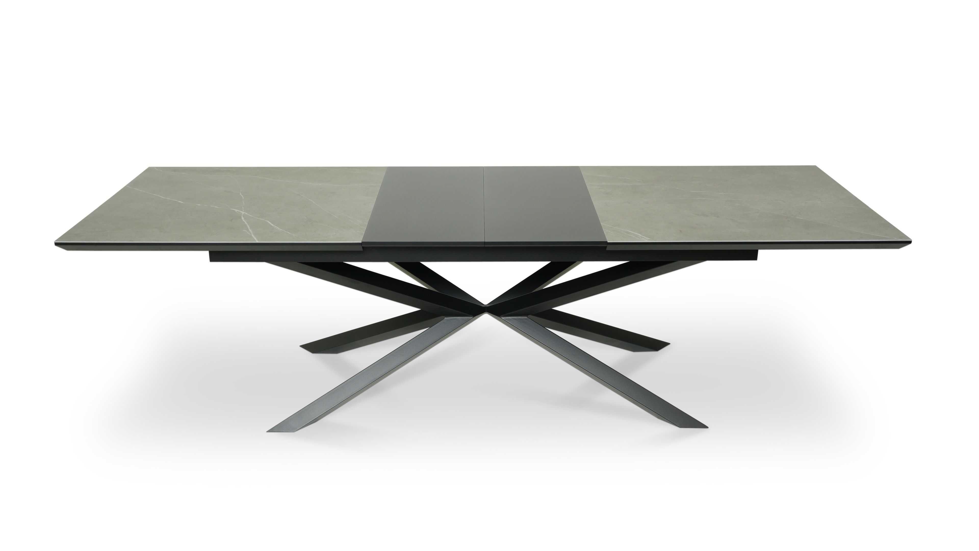 Stół spiek kwarcowy rozkładany 200-280x100cm GREY