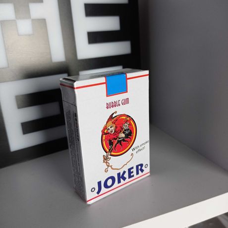 Жувальна Гумка Joker Bubble Gum Cigarettes 27g Жуйка Цигарки Кіндер