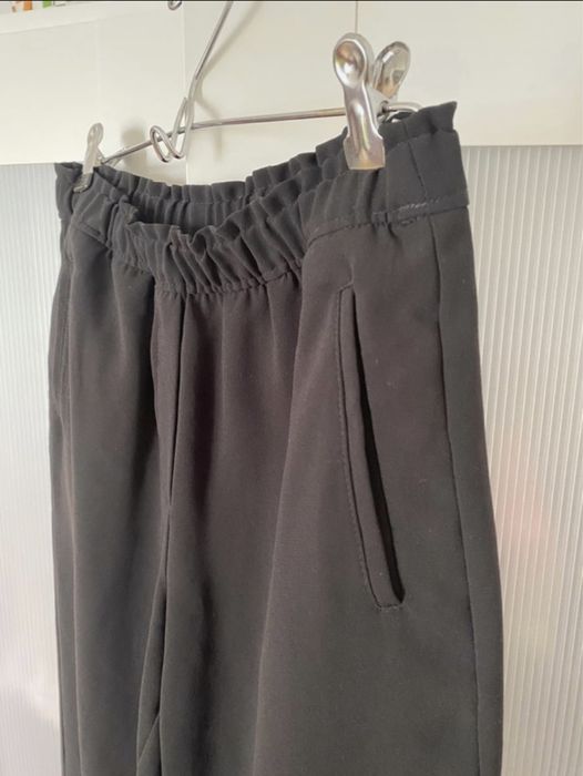 H’M - Calças Clássicas/Executivas Pretas | Tam. L