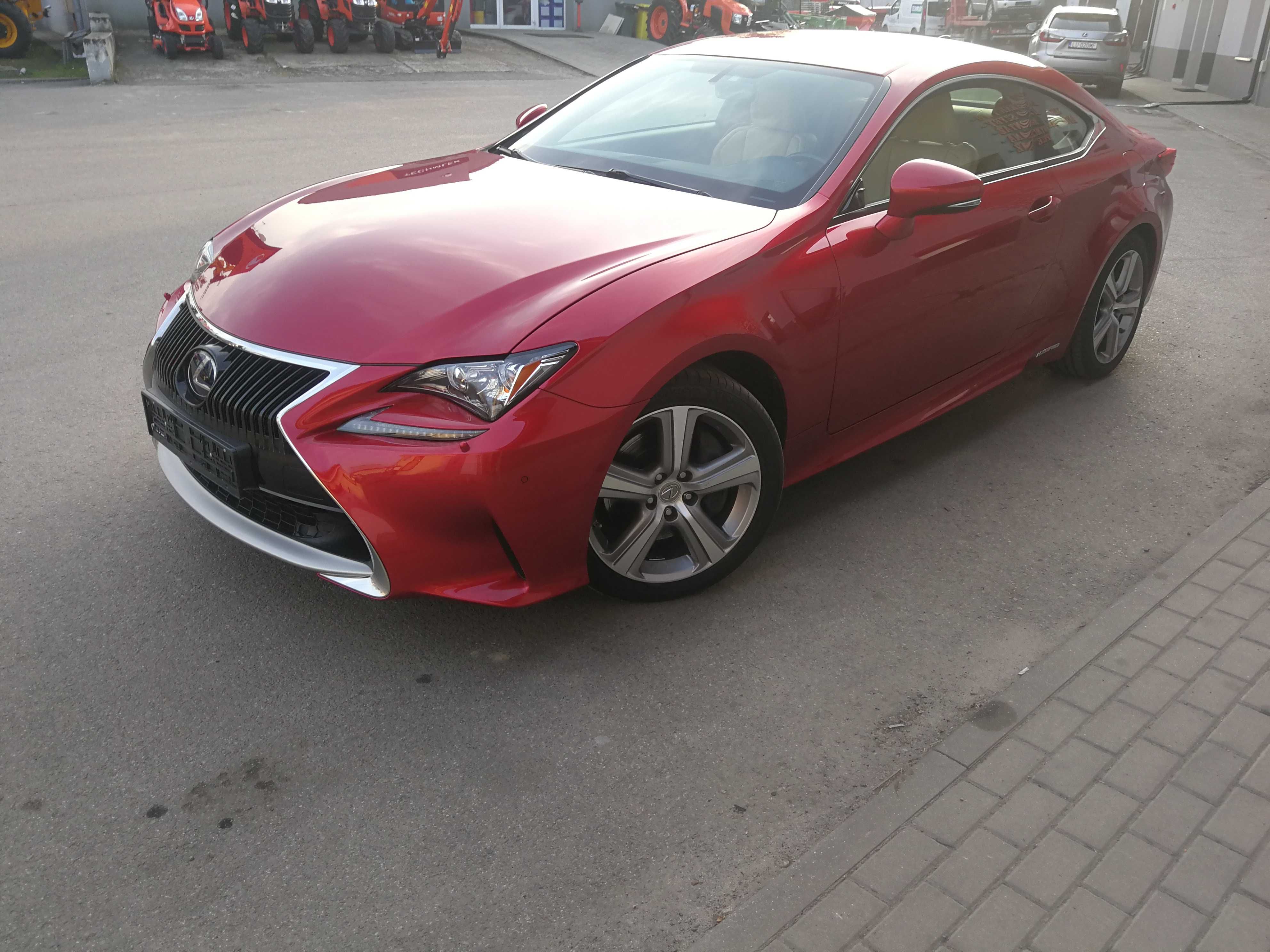 Lexus rc 300h fajne coupe stan super