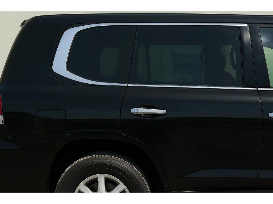 Toyota LandCruiser 200 Повна окантовка вікон дизайн LC300 (нерж)