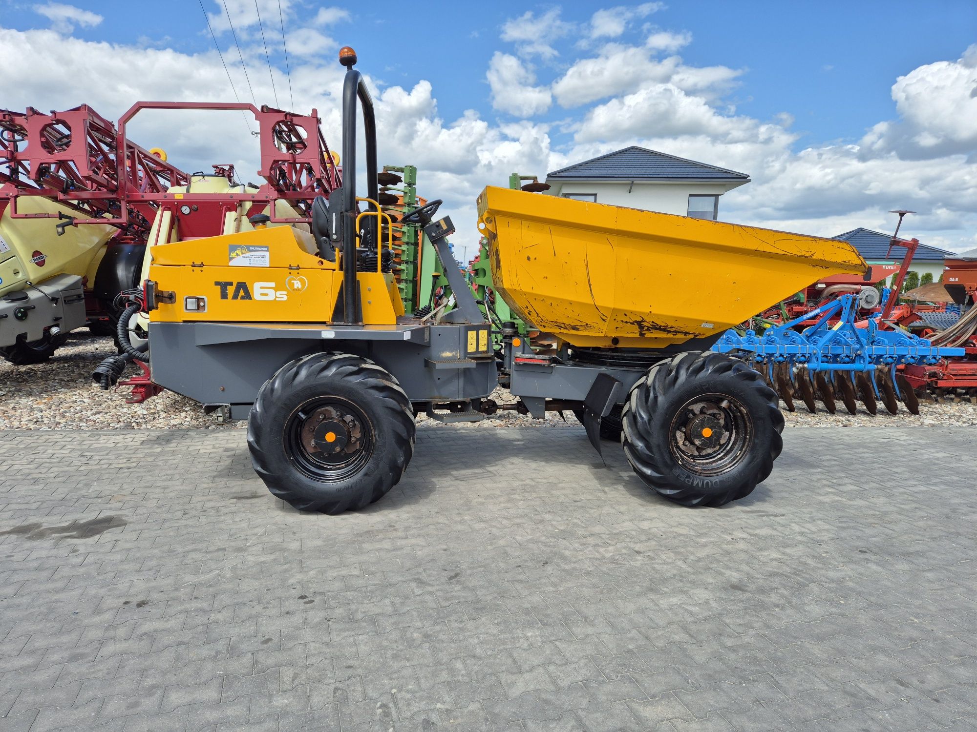 Wozidło obrotowe Terex 6 ton 2100hBenford Sprowadzone Transport