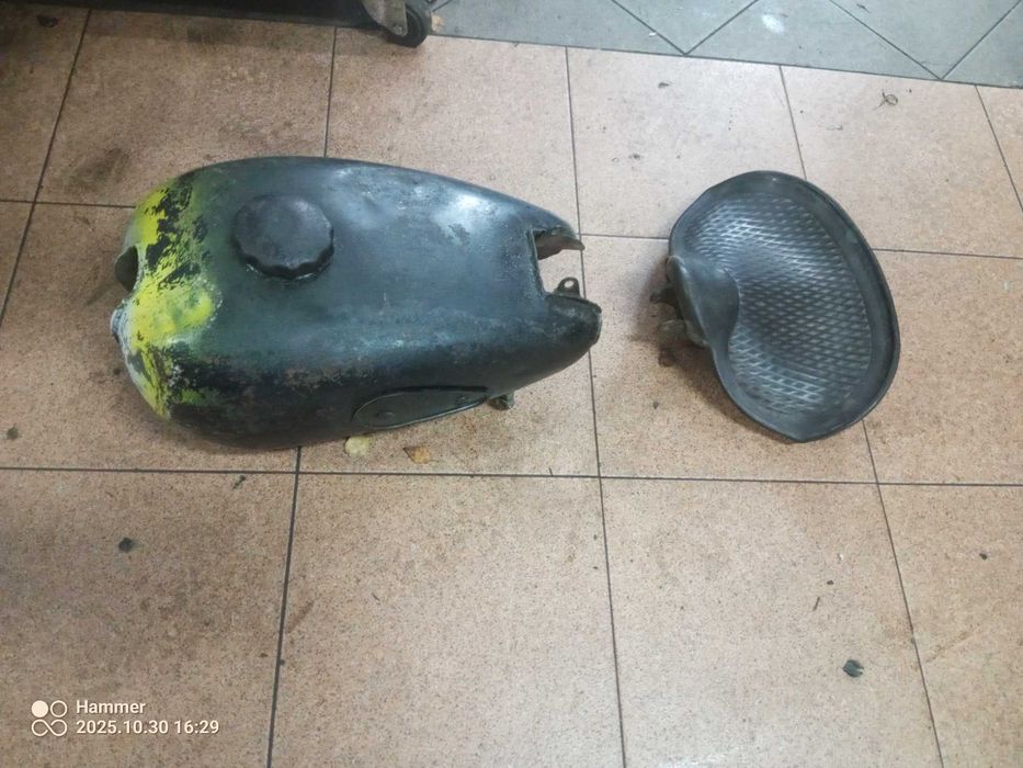 Csepel 125 zbiornik, siedzenie