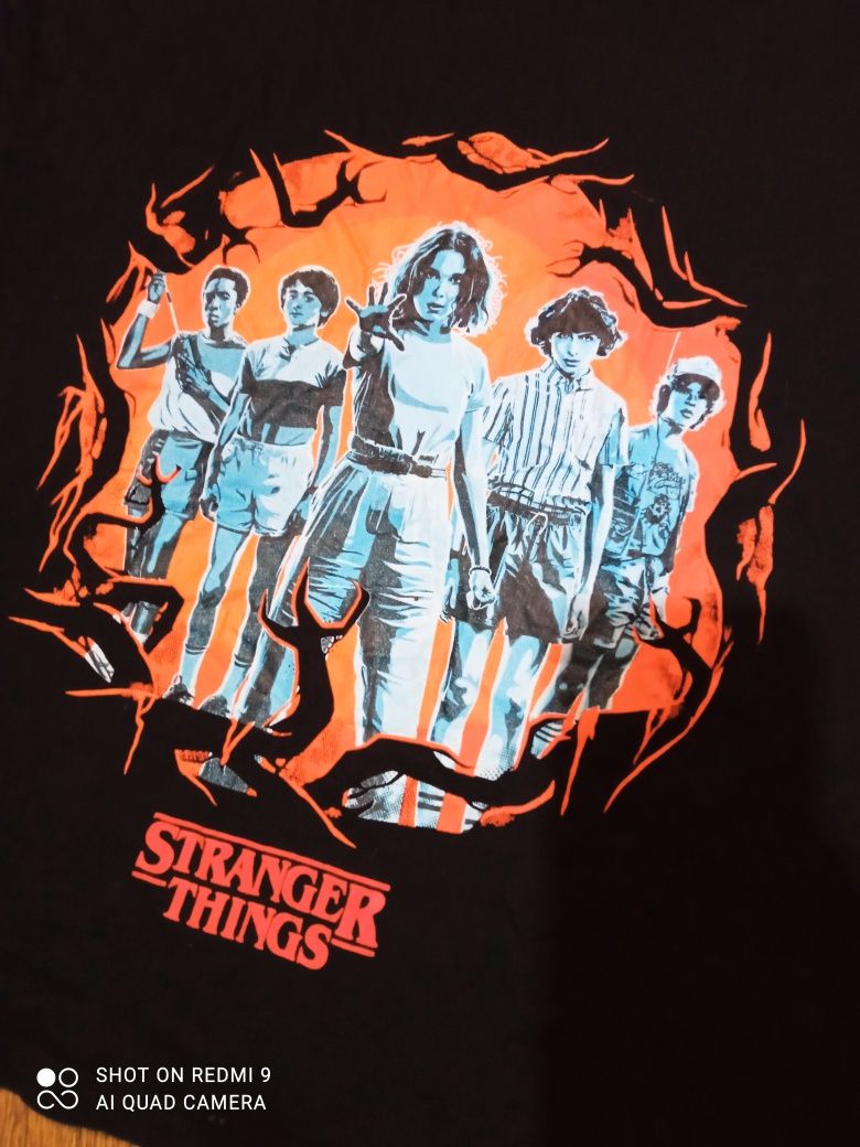Футболка,Очень странные дела,аниме Тотторо,Stranger things,М