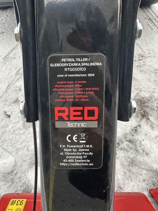 Glebogryzarka spalinowa