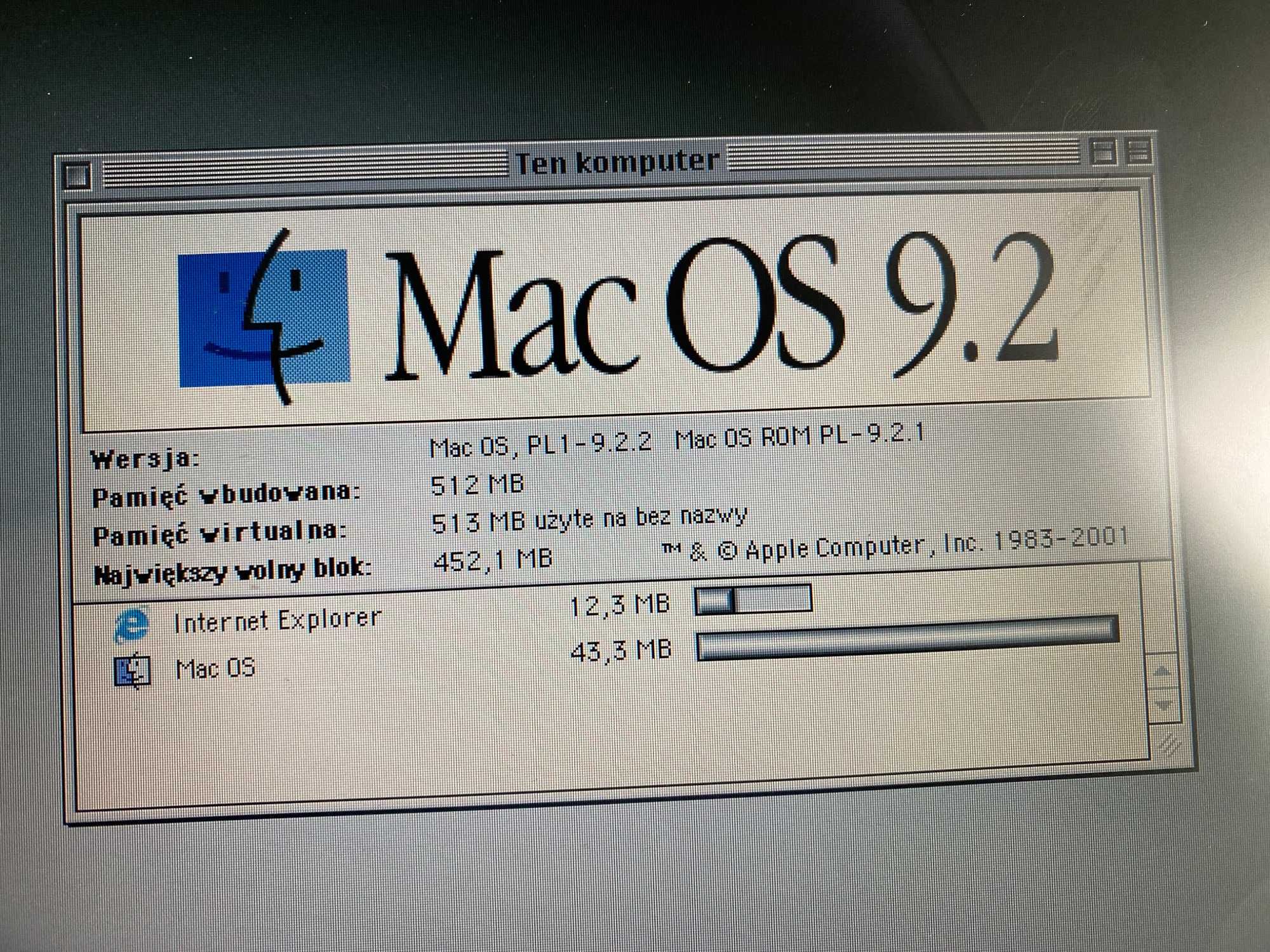 Laptop Apple PowerBook G4 M8407