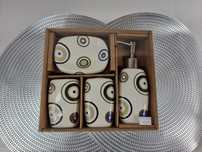 Zestaw łazienki łazienkowy ceramiczne zestawy akcesoriów lazienkowych
