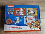 Puzzle do kolorowania Psi Patrol 4 w 1