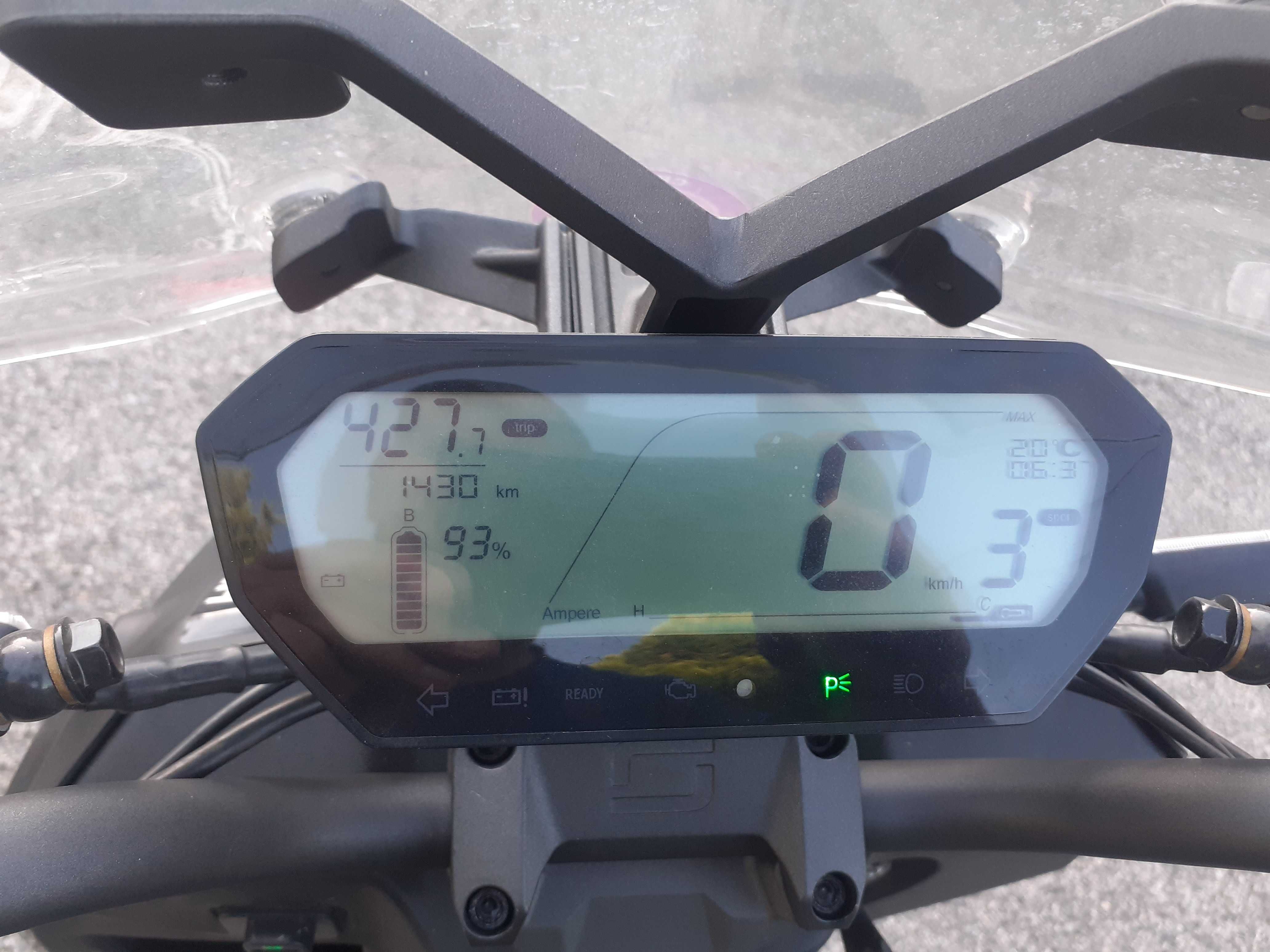 skuter elektryczny Super Soco CPX stan idealny bez wypadek