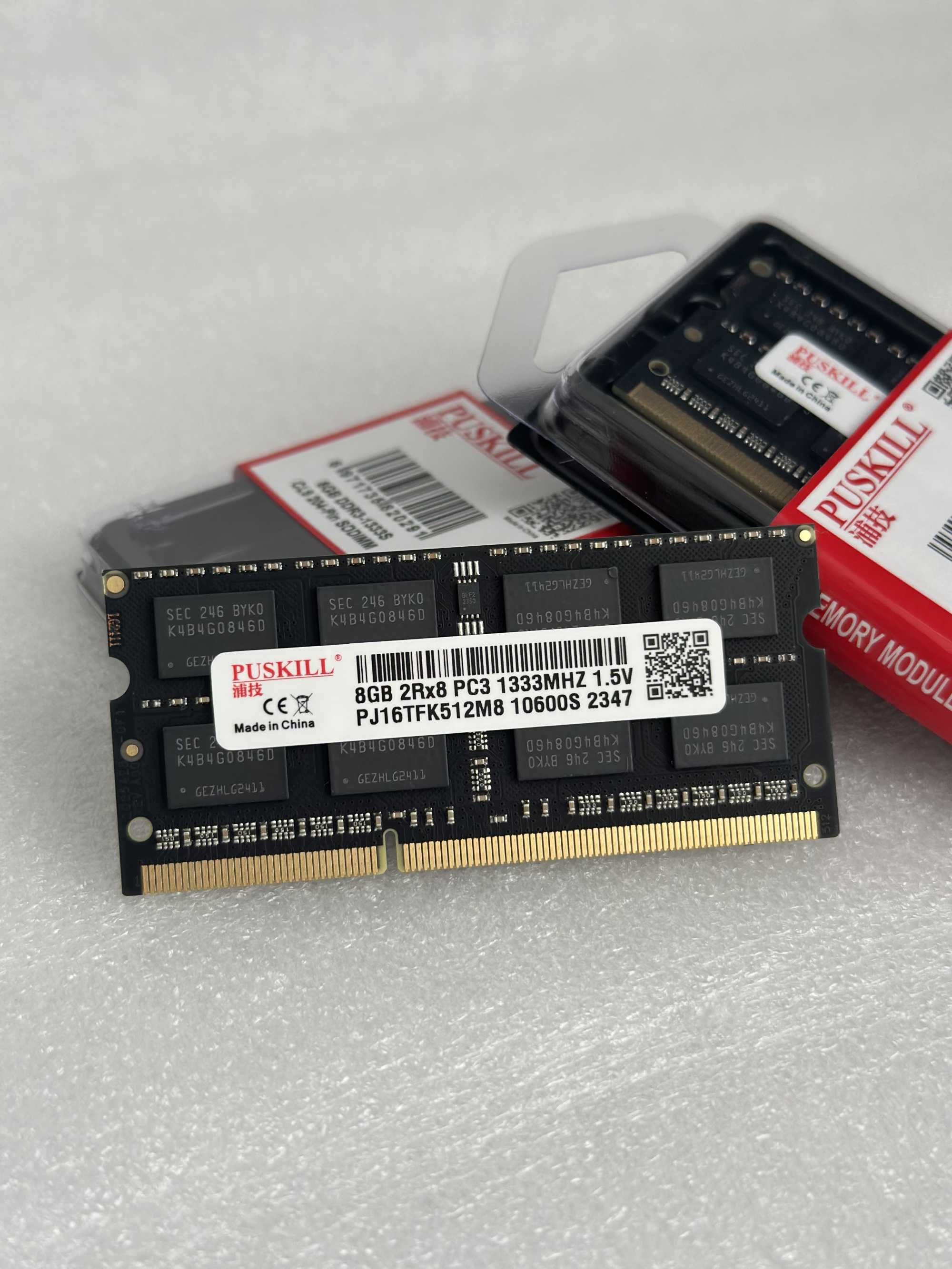 Оперативна пам'ять для ноутбука та mac DDR3 8gb 1.5v 1333mhz