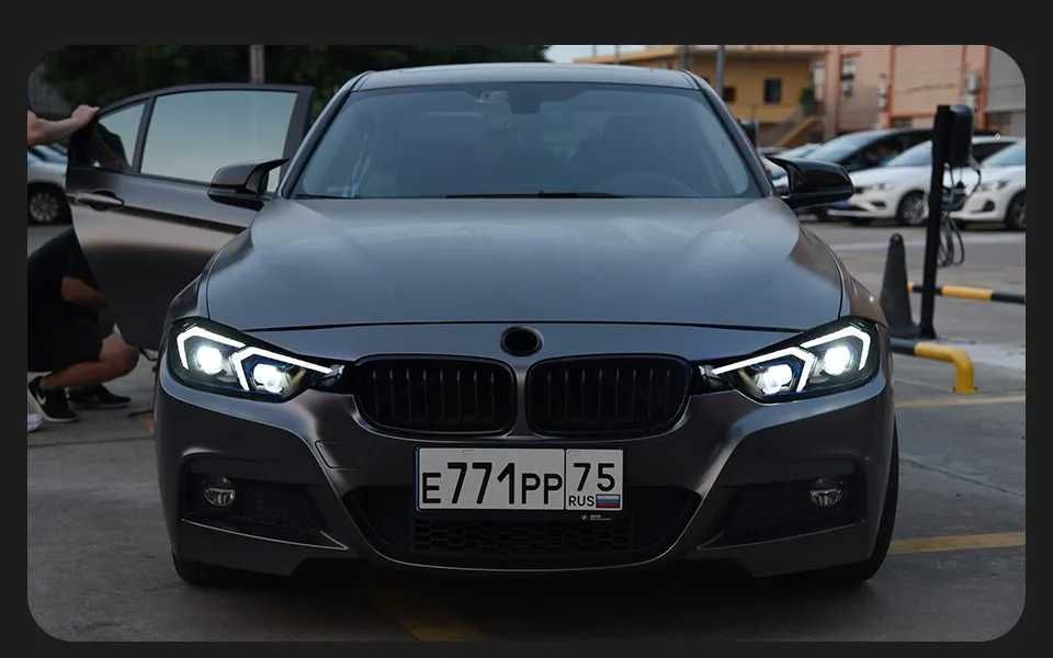 Lampy LED Reflektory do BMW F30 F31 - Jasne światło LED DRL