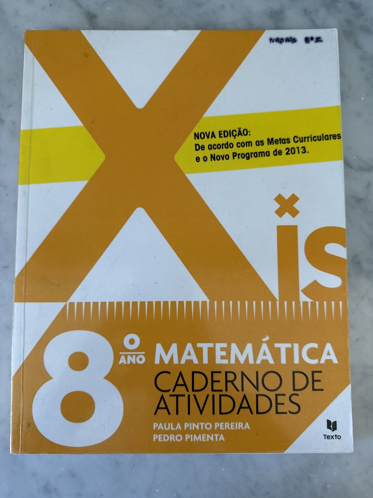 XIS Caderno de atividades de matematica 8° ano