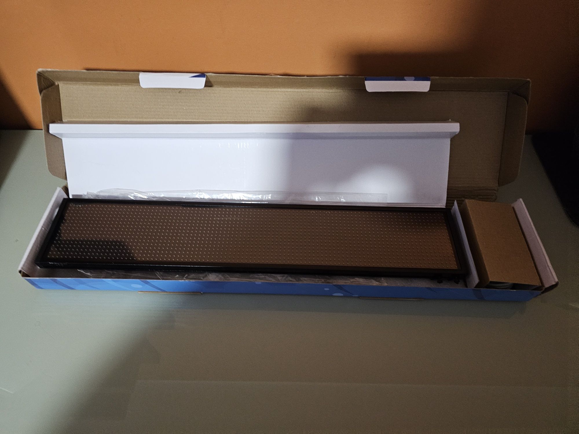 Leadleds P5 LED Display Board Programável Rolagem Mensagem RGB LED Sig