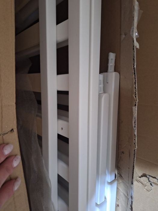 WEBABY - Łóżeczko dziecięce 60x120cm Białe