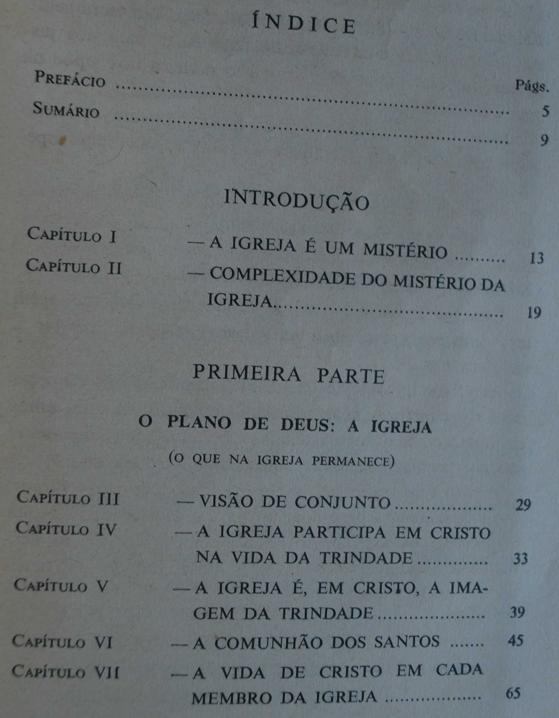 O Mistério da Igreja de Rogério Hasseveldt - 1º Edição 1957