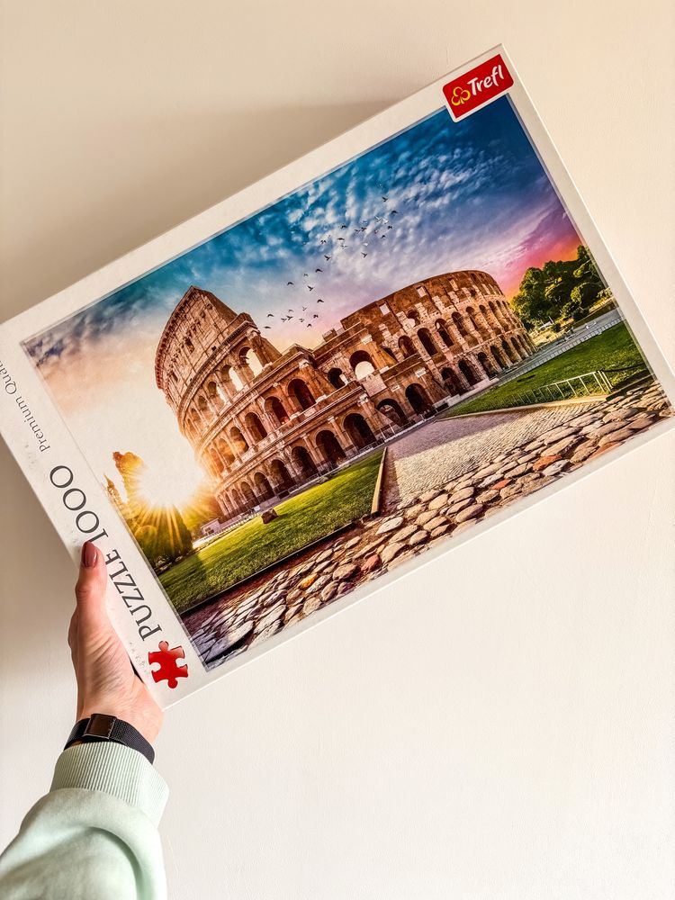 Puzzle Koloseum 1000, Trefl, kompletne