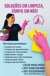 Limpeza de casa e roupas