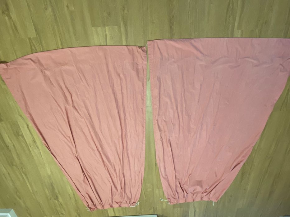 Cortinas feitas com cordas