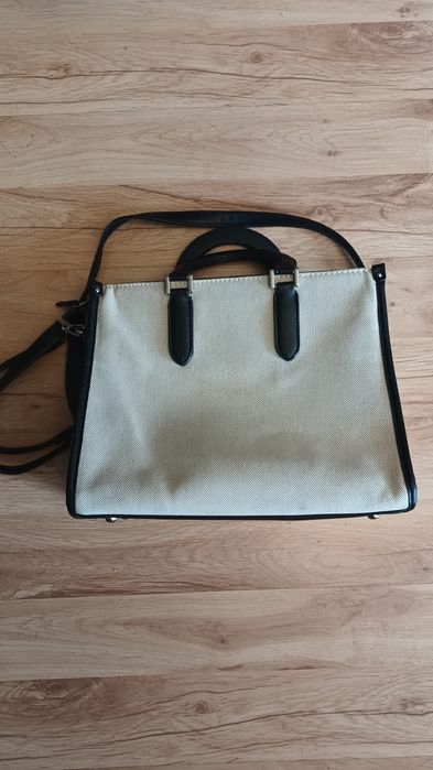 David Jones. Torebka damska kuferek Boho do ręki. Pasek na ramię A5