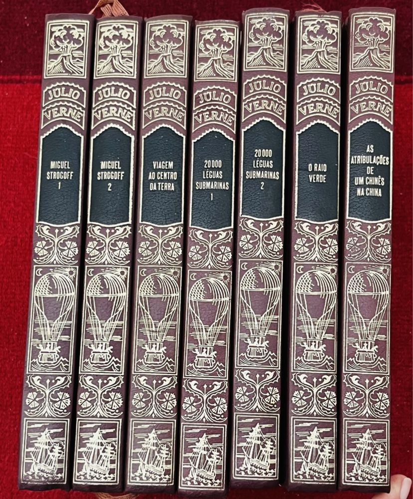 Coleccão 7 volumes Julio Verne