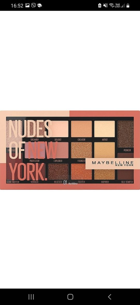 Maybelline Nudes of New York Eye Palette