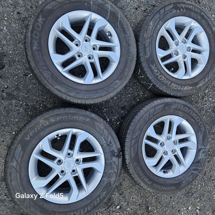 Alufelgi 16 Hyundai Tucson IX35 I30 Elantra Kona Kia 5x114,3 TPMS ET45