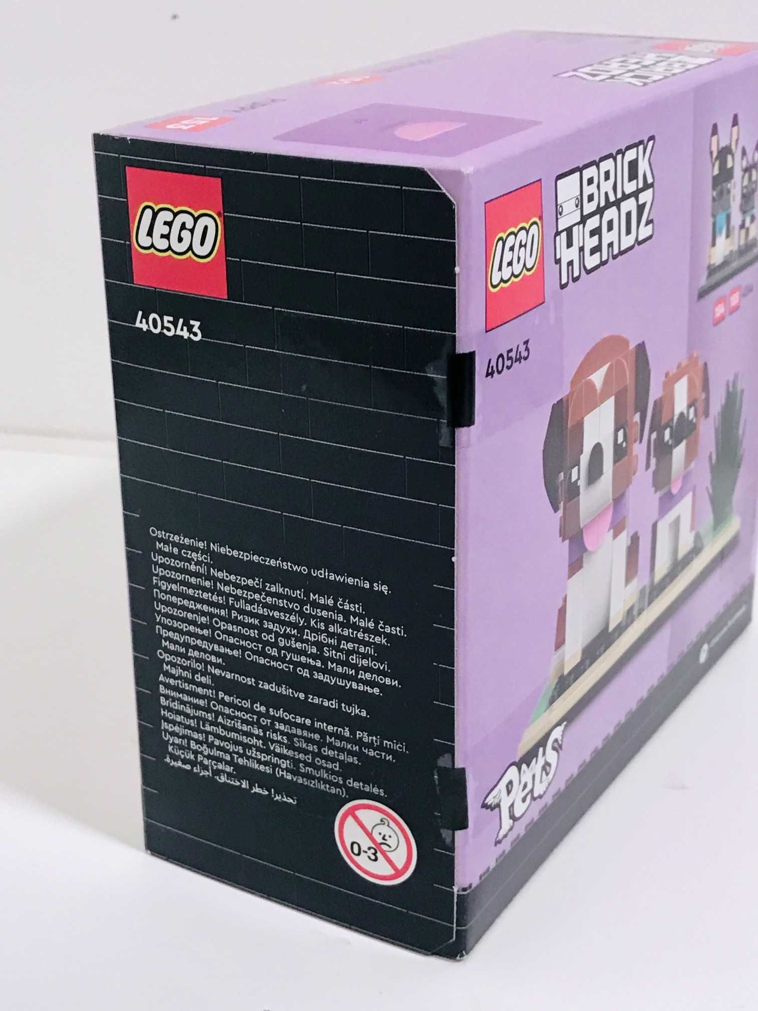 LEGO 40543 BrickHeadz - Bernardyn NOWE