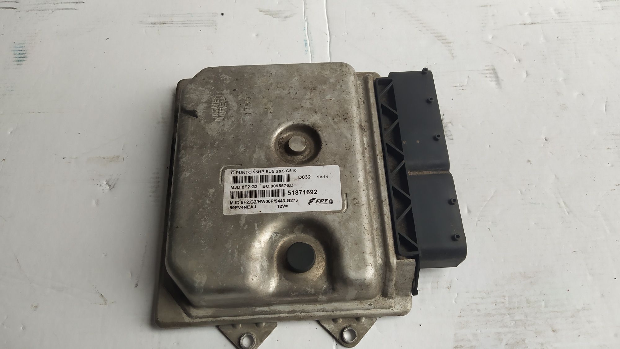 Komputer sterownik silnika Fiat Grande Punto Evo 1.3 JTD Multijet eu 5