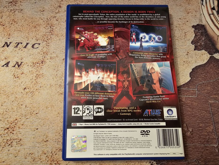 PS2 - Shin Megami Tensei - Lucifer's Call