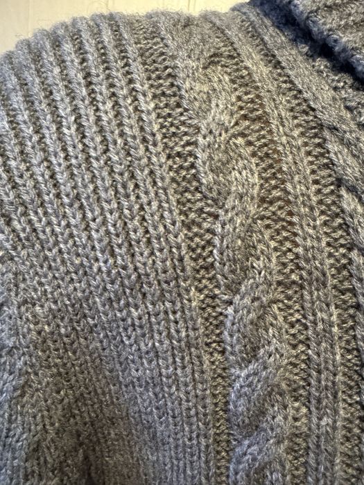 Meski sweter w warkocze Burton