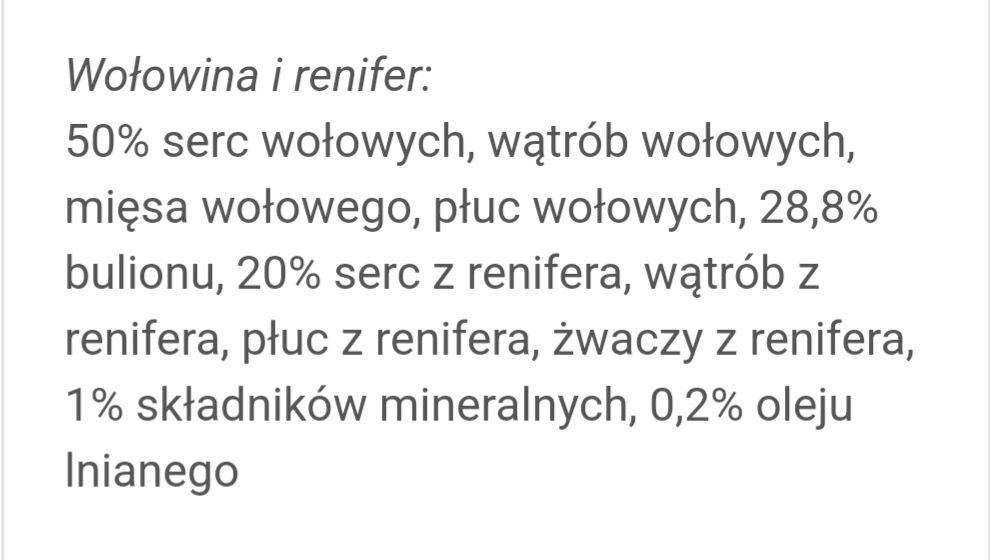 36x300g Rocco WOŁOWINA Z RENIFEREM bez Zbóż wysokiej jakości karma dla