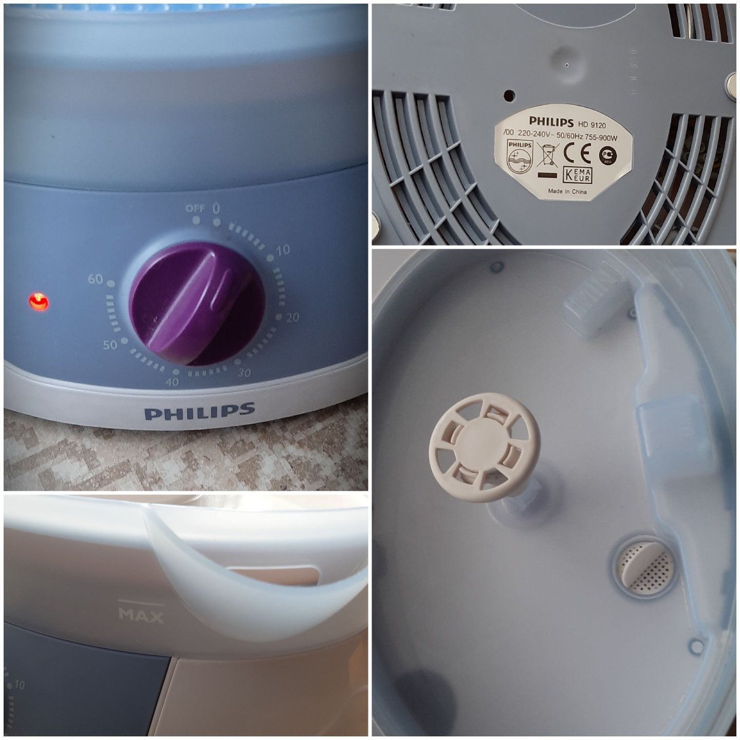Parowar Philips 9L, model HD 9120