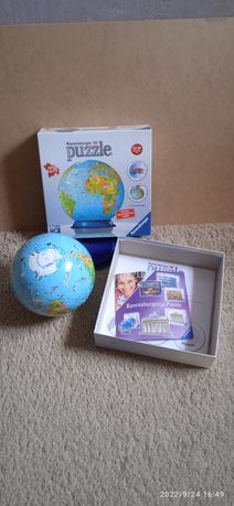Puzzle 3D globus