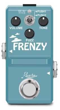 Mini Pedal Fuzz Frenzy da Rowin (novo)