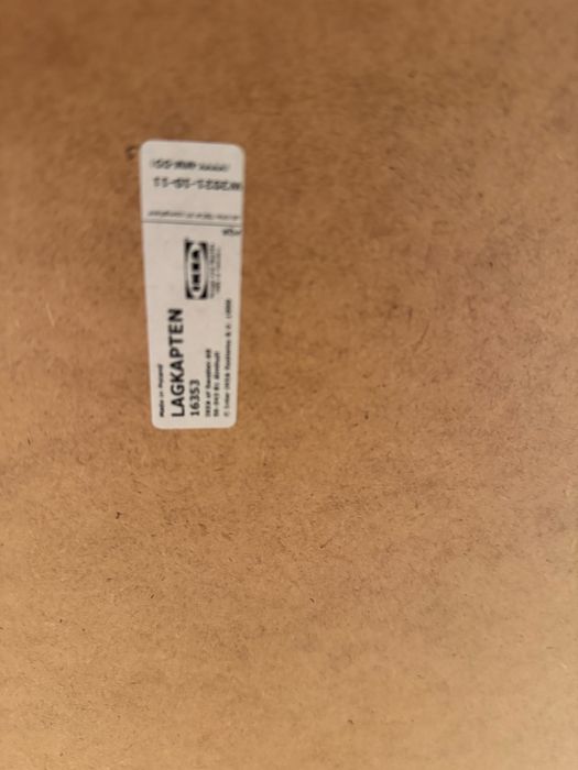 Stół biurko IKEA Lagkapten 120x60cm  z nogami Olov