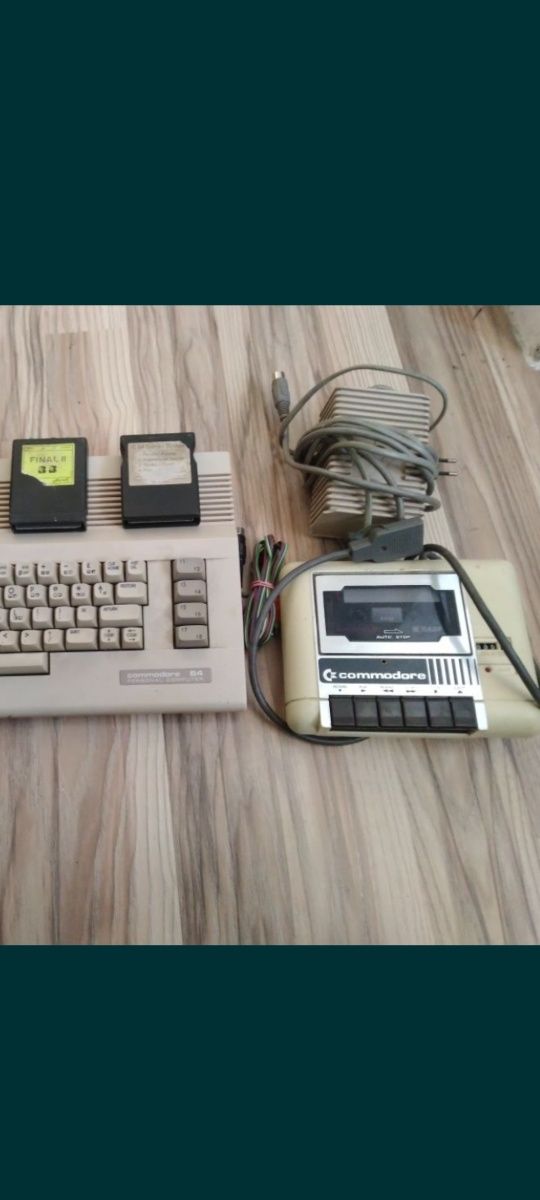 Commodore 64 zestaw joystick na microstykach