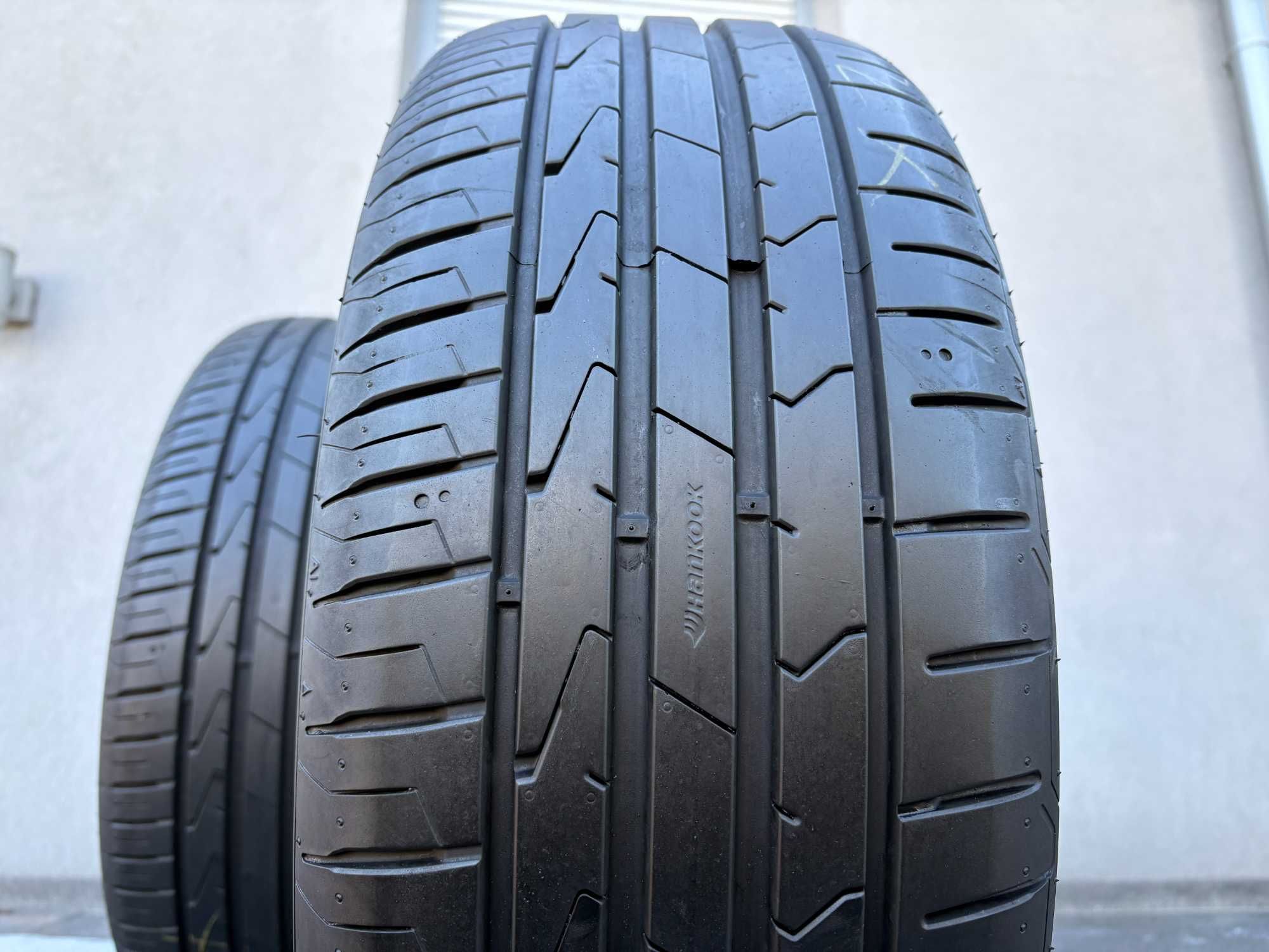 x2 letnie 215/55R17 Hankook 7mm 100% bieżnika 2024r świetny stan! L391