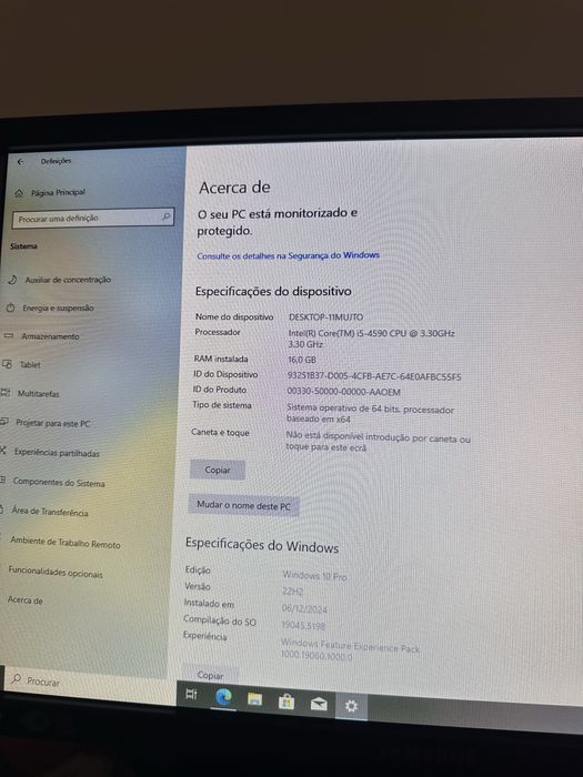 Computador HP EliteDesk 800 i5