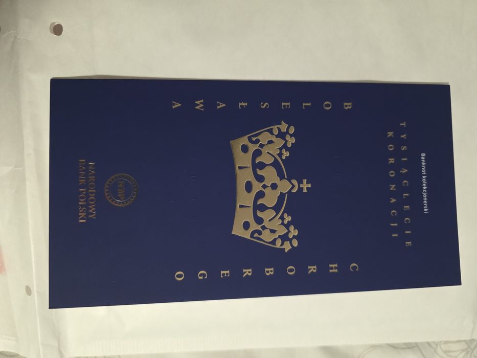 Banknot Tysiąclecia Koronacji Bolesława Chrobrego 20zl