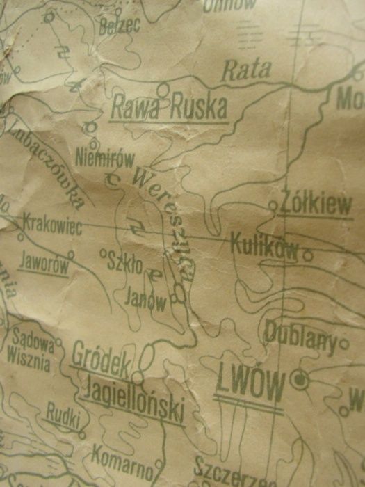 1935 rok przedwojenna Mapa Polski II RZECZPOSPOLITA Romer / Szumański