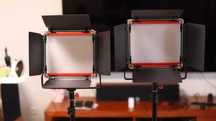 Kit Profissional de Iluminação LED Bi-Color - 175 EUR