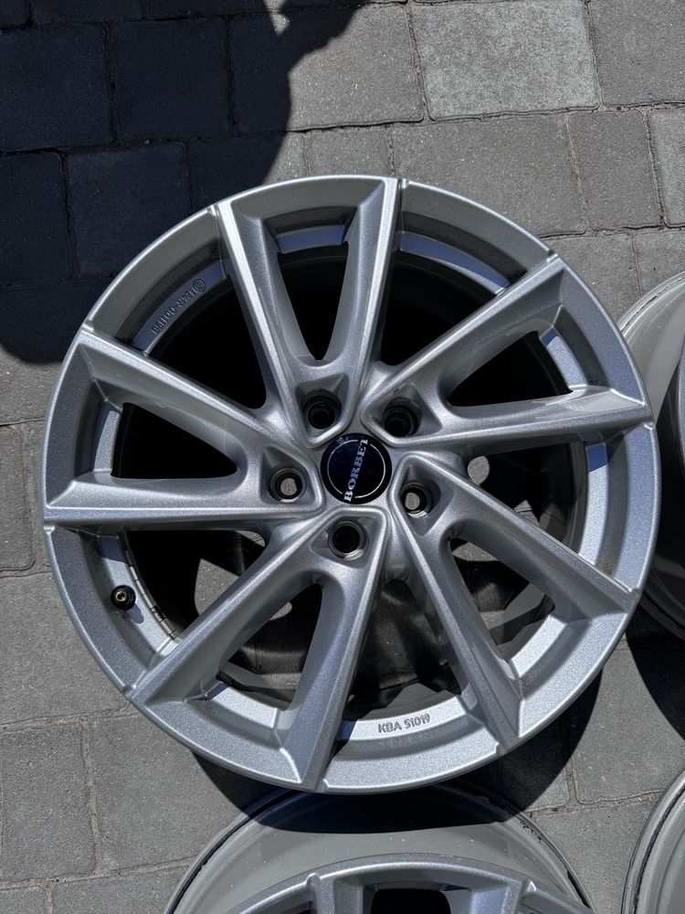 Диски титани R17 5x112 ЕТ 36 Borbet vw audi skoda mercedes