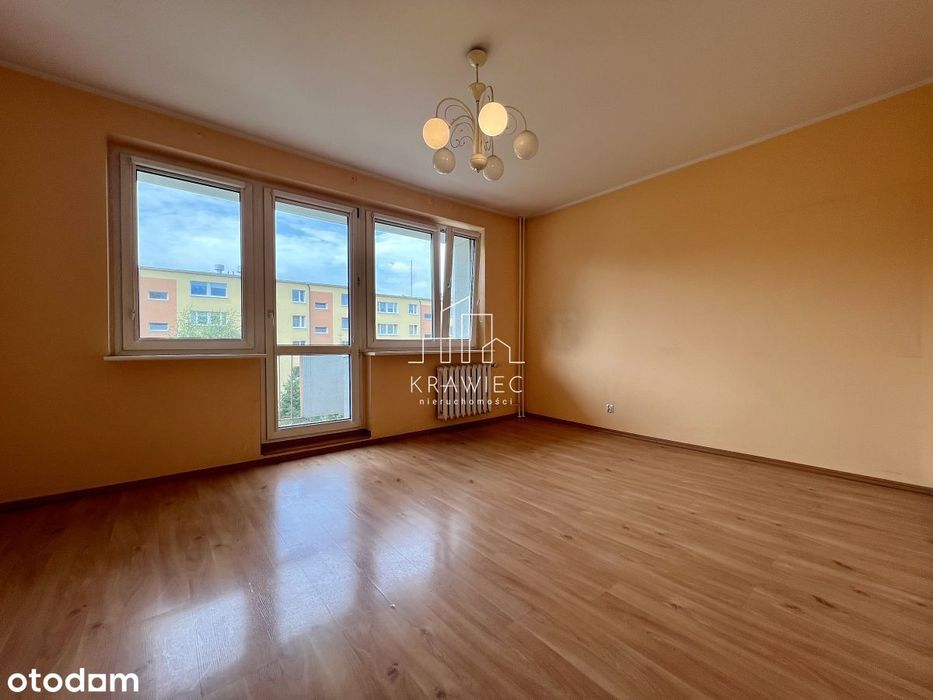 3Pokoje/Możliwość 4/ Balkon/Do remontu/Prawobrzeże