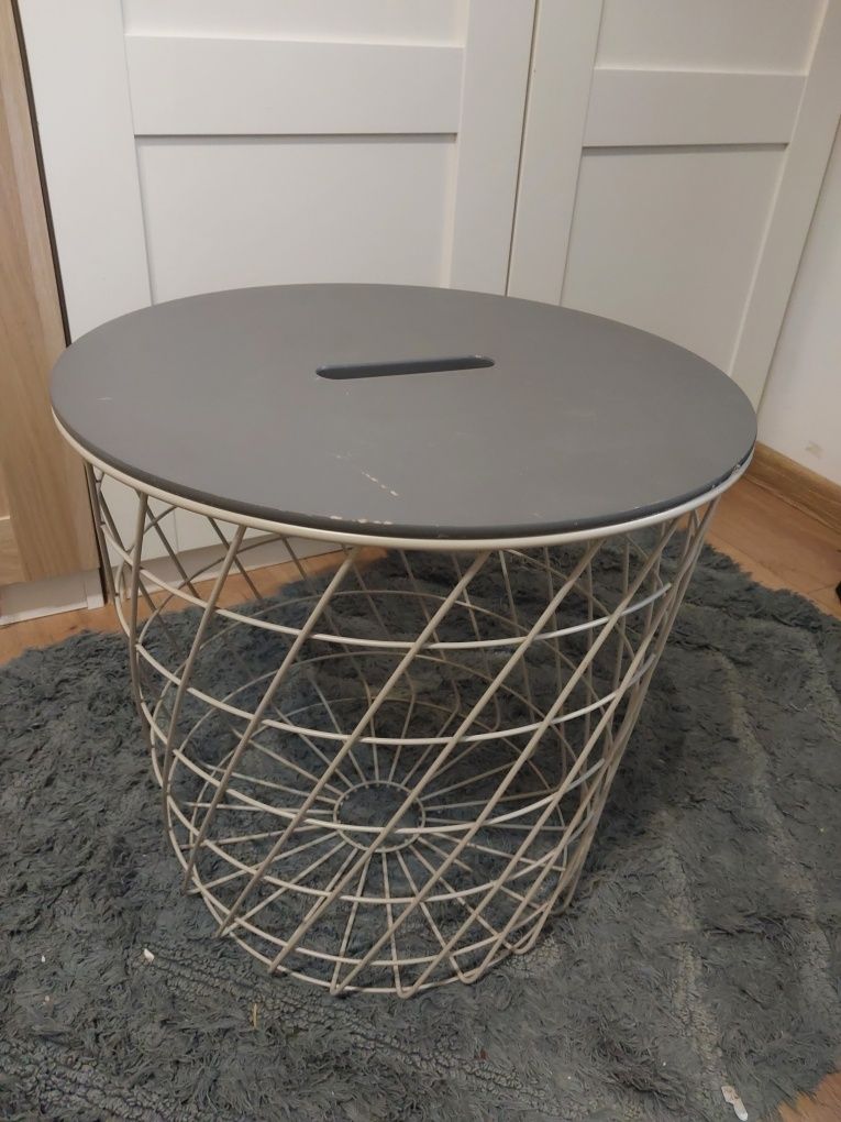 Sprzedam metalowy pojemnik Ikea