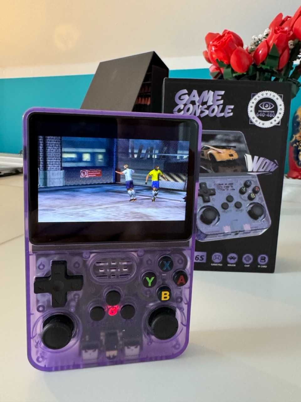 Konsola R36s Oryginał 128GB PSP, PSX, NDS, N64, DreamCast- 18000 gier