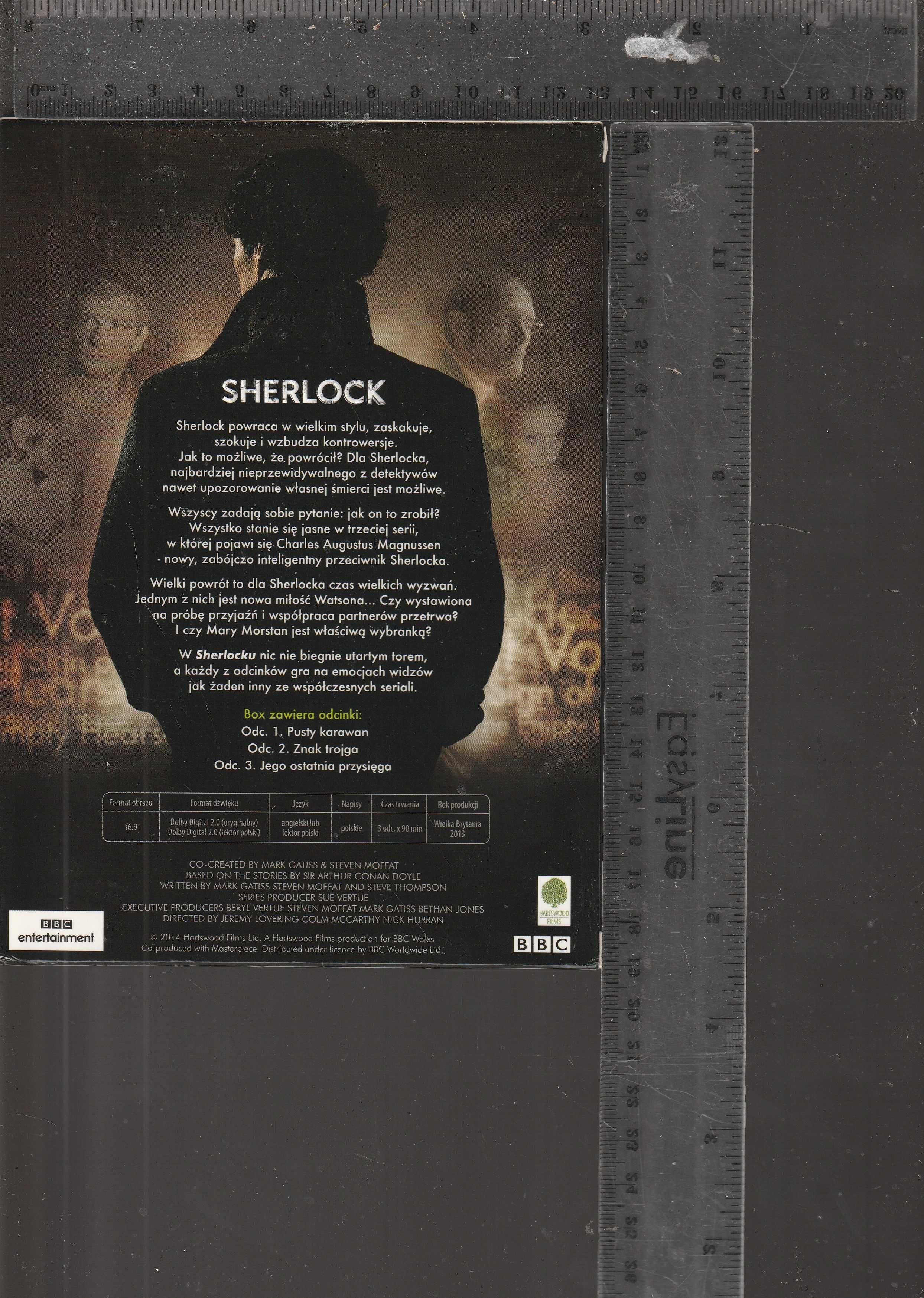 Sherlock Seria 3 Box 3 DVD