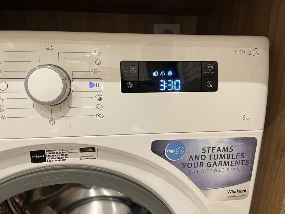 Pralka Whirlpool: 6 kg FWSF61253W EU