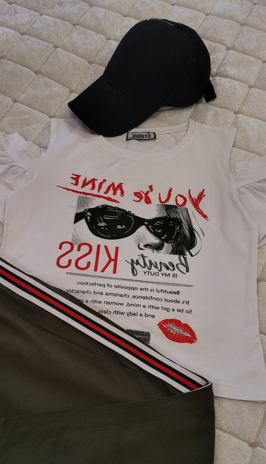 Костюм футболка/штани для дівчинки Р-164 "ATUDIO"
