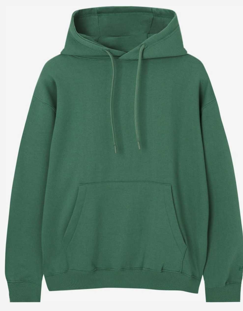 Bluza męska z kapturem Pull&Bear rozmiar M zielona